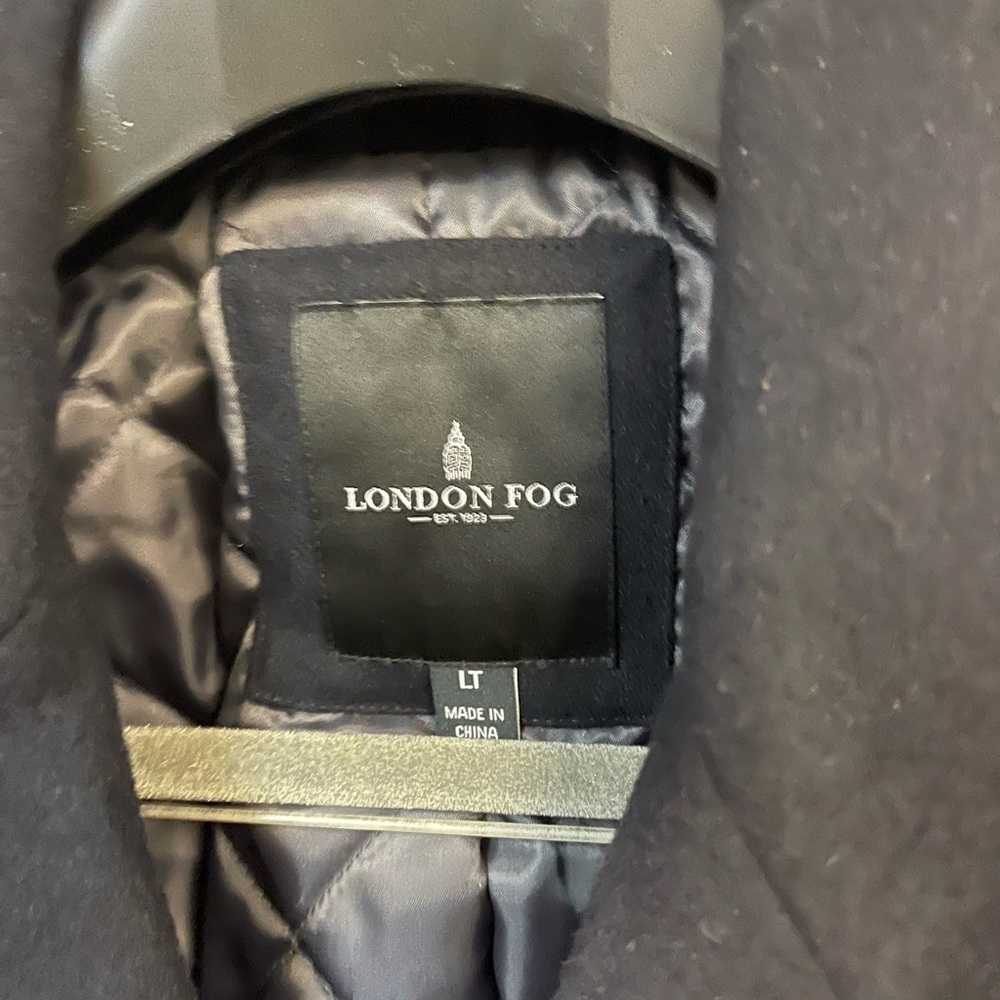 Bnwt London Fog Pea Coat Size Large. Includes Sca… - image 2